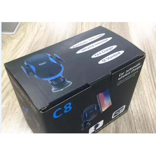 10w Portable Wireless Charger , Wireless Mobile Battery Charger 4-9mm Distance