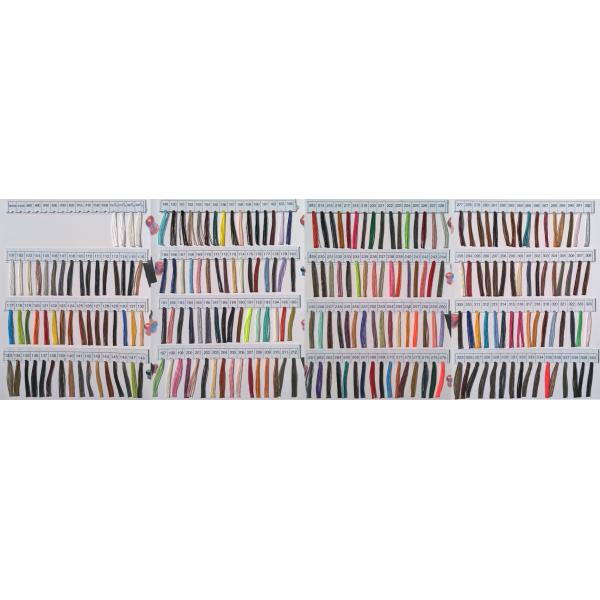 МЕРЦЕРИЗОВАННАЯ 100% полиэстерная плоская кожа Восковая нить 150d/16 Восковая нить для шитья кожи