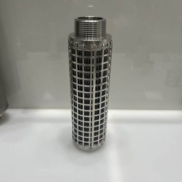Stainless Steel Fiber Felt Pleated Filter Cartridge with High Temperature Resistance, Graded Pore Size, and Large Filtration Area