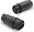 Type 1 To Type 2 AC EV Charger Adapter 32A