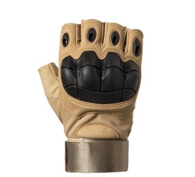 Équipement extérieur de recyclage tactique de forme physique de gants de demi doigt