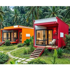 Flat Pack Steel 20ft 40ft Container House Prefab Modular Container Homes For