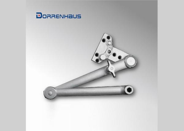Extra Heavy Duty Hydraulic Door Closer D9016T Streamlined Design Forged Steel Arm