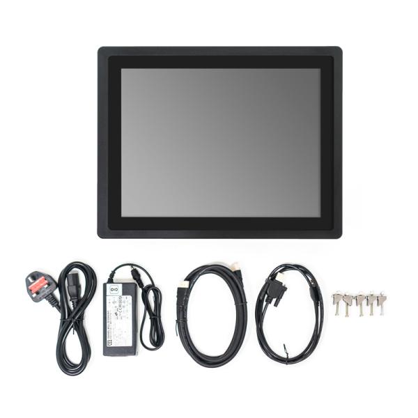 Монитора экрана касания LCD установки стены фронт IP65 касания пунктов PCAP промышленного Multi