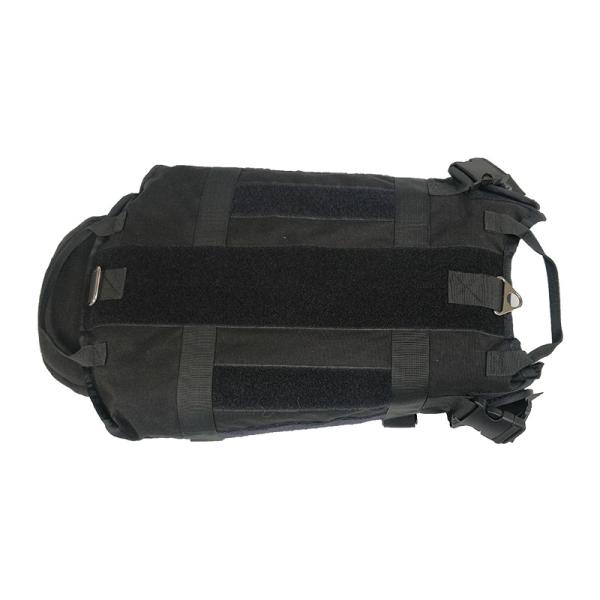 Impact Resistant Dog Ballistic Vest 3kg Black Bulletproof Dog Vest One Size Fits All