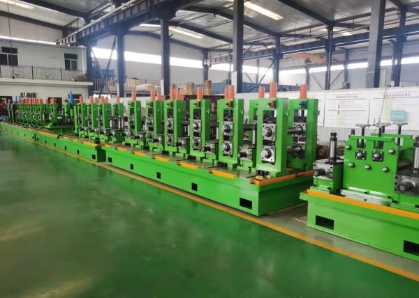 HG127 Carbon Steel Welded Pipe Mill 50-127mm Round Tube Machine
