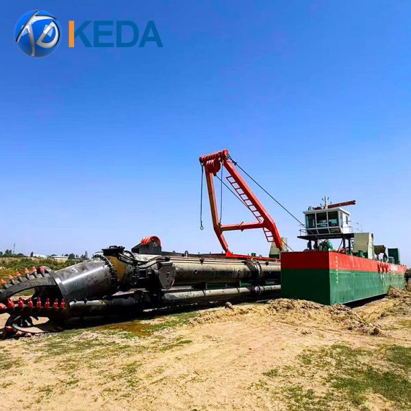 Heavy Duty Cutter Suction Dredger with 20 Meter Dredging Depth, Durable Construction, and Customizable Dimensions