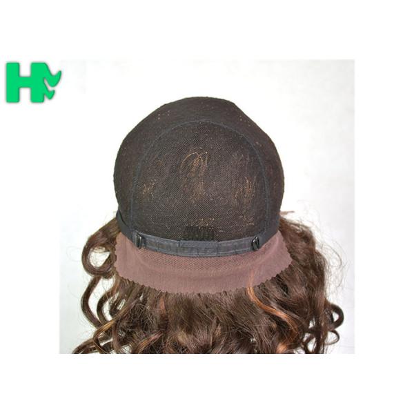 Cosplay Hair Brown Inner Buckle Women Wig For Heat Resistant Synthetic Wigs