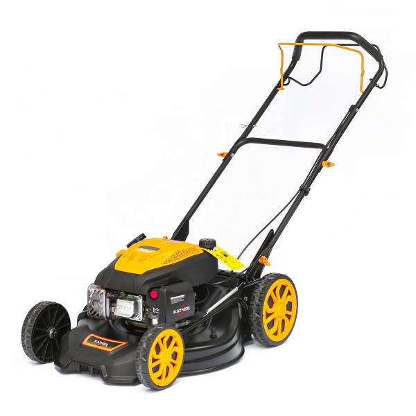 Petrol Gas Lawn Mower 21in 5.5hp 190cc Handle Landscaping Shrub Cutter Grass Box 65L