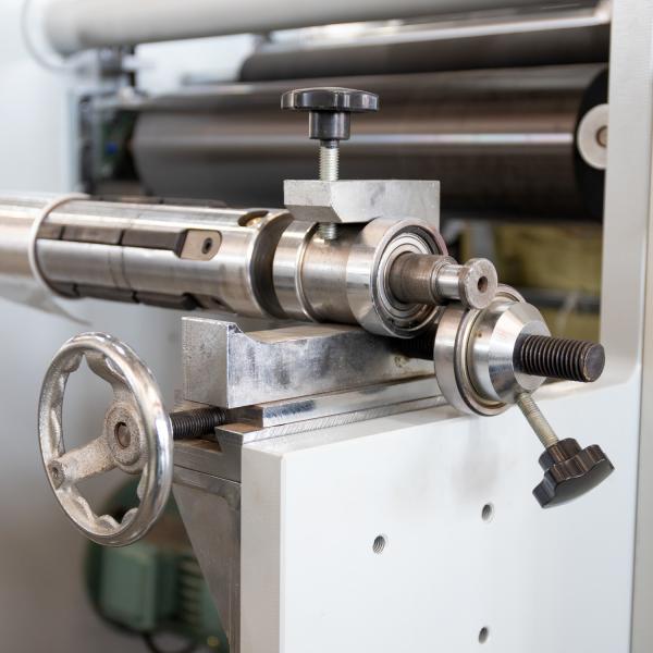 5.5kw End Electric Driven Film Slitting Rewinding Machine for Aluminium Foil Printing