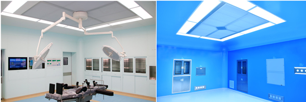 Чистая комната перегородка стена операционная комната антибактериальная электролитическая пластина для больницы