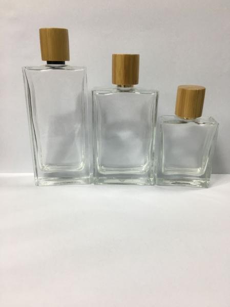 50ml Luxury Glass Perfume Bottles / Atomiser Spray Bottles Skincare And Makeup Packaging