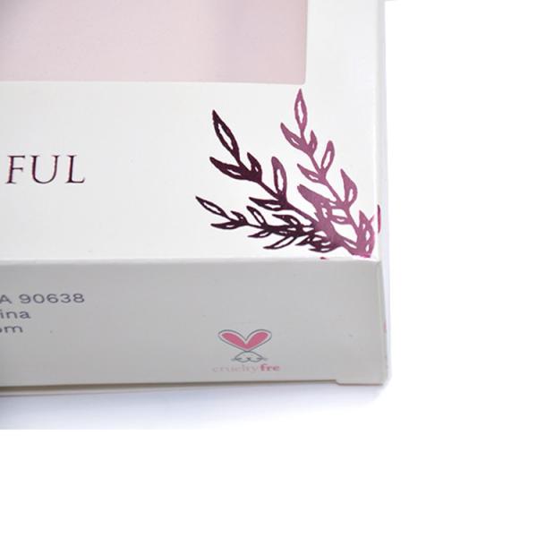 DIY Kraft Custom Paper Packaging Box With Window Personalized Product Packaging