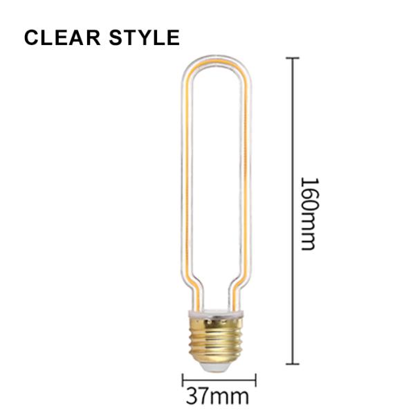 Аттестация Рохс Этл Саа Се электрических лампочек 4в Эдисон трубки Диммабле декоративная