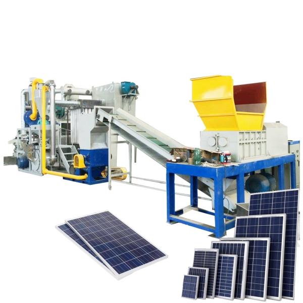 Máquina de reciclagem de paneis fotovoltaicos de resíduos de mineração de energia com tensão 220 v/380 v