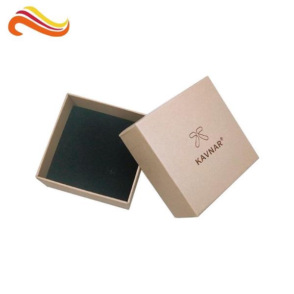 Cardboard Custom Kraft Paper Bags Logo Printing Packing Items For Jewelry