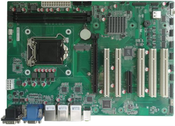 VGA DVI Industrial ATX Motherboard ATX-B85AH36C PCH B85 Chip 3 LAN 7 Slot