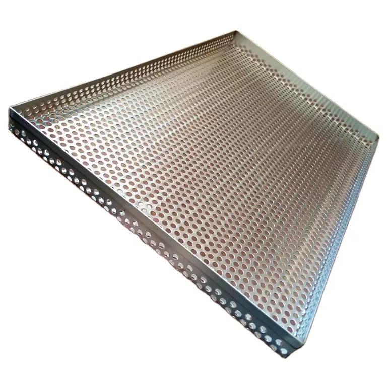 0.7mm SS304 Stainless Steel Punch Plate Customized With Round Hole