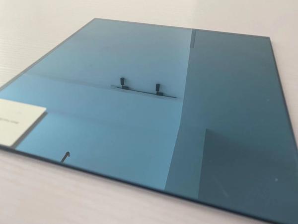 8mm o policarbonato azul matizado que laminou as folhas de vidro impactam - resistente
