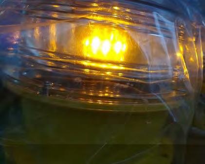 Énergie solaire LED Lumière d'avertissement d'obstruction de l'aviation LED Marine Lante avec navigation rouge vert jaune blanc bleu clignotant