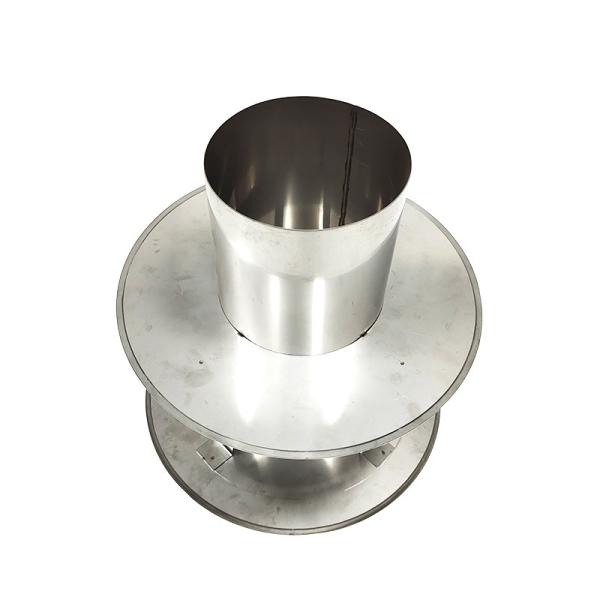 2.04kg Vented Chimney Flue Rain Caps Cover For Pellet Stove,