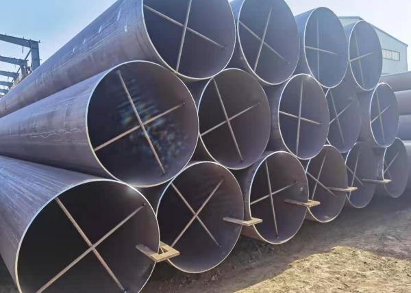 Round Conveying Fluid Petroleum Gas Oil Lsaw Pipe