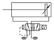 10A-5 Heavy Air Cylinder than SC cylinder more long service life