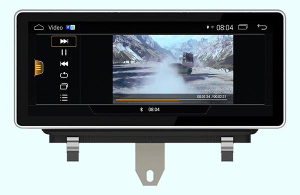 Ouchuangbo 10.25 inch car audio gps navi for Audi Q3 2011-2018 support BT aux android 4.4