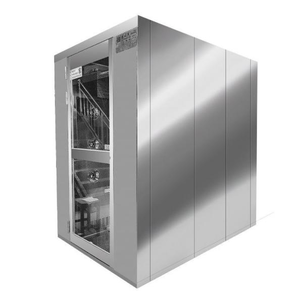 Dual-Person Air Shower with 201 Stainless Steel Energy-Saving Design ISO-Certified for Pharma Labs