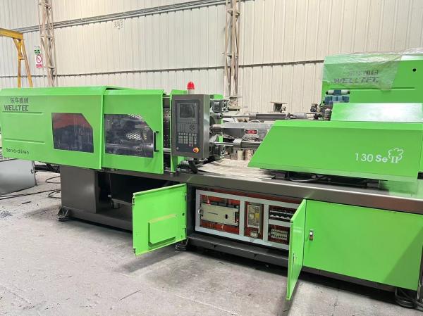 Welltec 130ton Servo Motor Injection Molding Machine Horizontal For Plastic Fork Knife