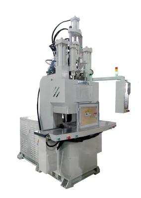 Efficient 35 Ton Power Cord Making Machine Vertical Injection Molding Machine
