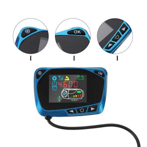 Truck Cab Heater LCD Display For All In One Machine 8KW Parking