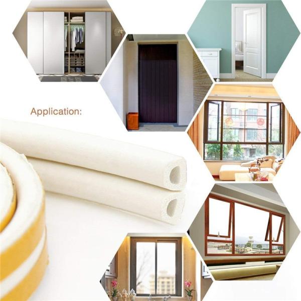 Weather Seal Adhesive Black Foam EPDM Car Body Guard Strip Neoprene Seal Rubber