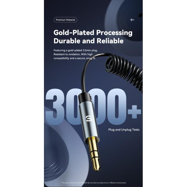 Essager EB01 Series Male 3.5mm Jack Audio Bluetooth Receiver Adapter