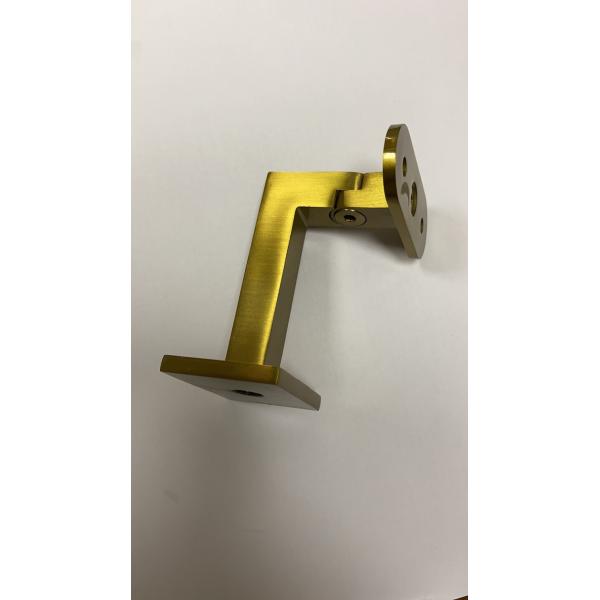 90 Degree Nickel White  40mm Stair Bannister Handrail Brackets