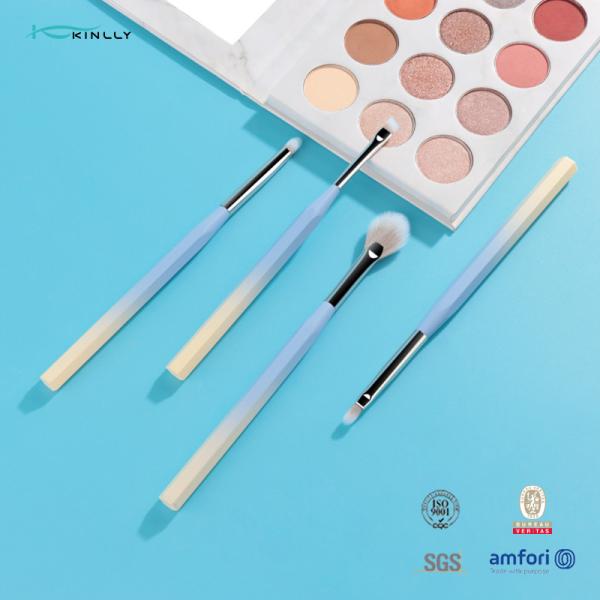 Cosmetic 4pcs Makeup Brush Cruelty Free Synthetic Hair For Blending Concealer Eye Shadow