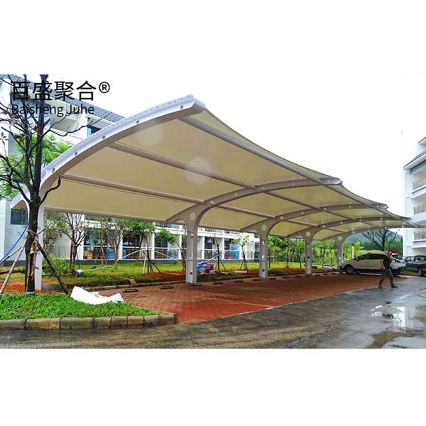 Atividades ao ar livre Armazém de armazenamento de estrutura de aço com abrigo de carro portátil pré-fabricado