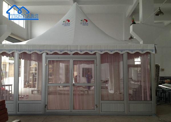 Luxury Glass Marquee Tent With Glass Wall For Wedding / Party / Outdoor Events Etc