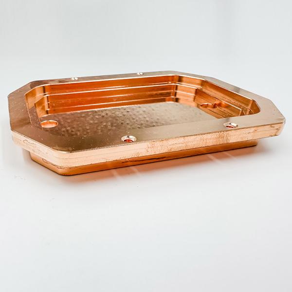 Customized Machining Copper Parts For Computer CPU / Lighting Industry