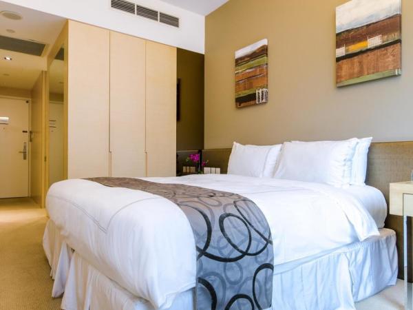 Oak laminate wood furniture for Hotel bedroom set by Writing desk in stainless steel legs with Wardrobe clost cabinets