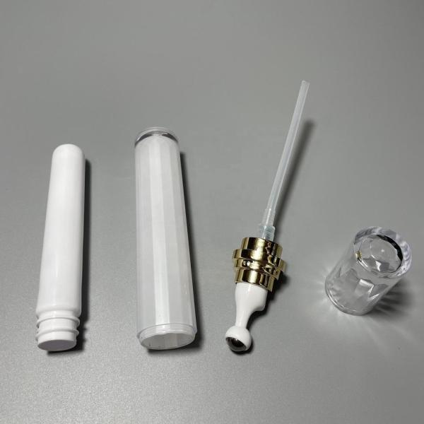 Acrylic Empty Roll On Bottle 15ml Luxury Eye Cream Roller Metal Ball