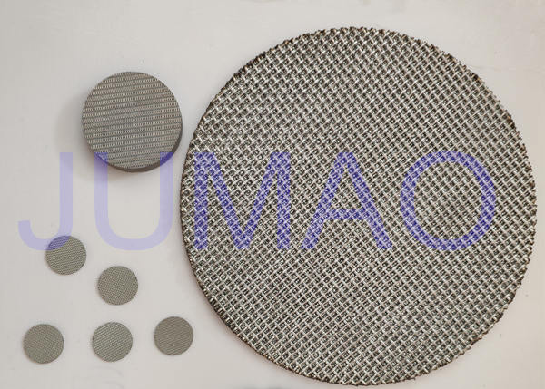 Duplex Steel 2207 Sintered Stainless Steel Filter Disc For Pharmaceutical Industry
