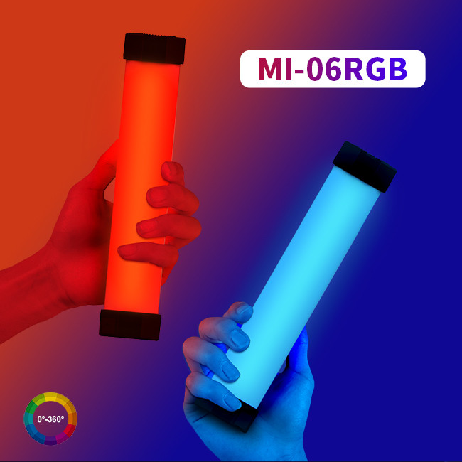 Ручные RGB Tube Studio Light Youtube видеокамеры 2700-7500k с 14 световыми эффектами для фотографии