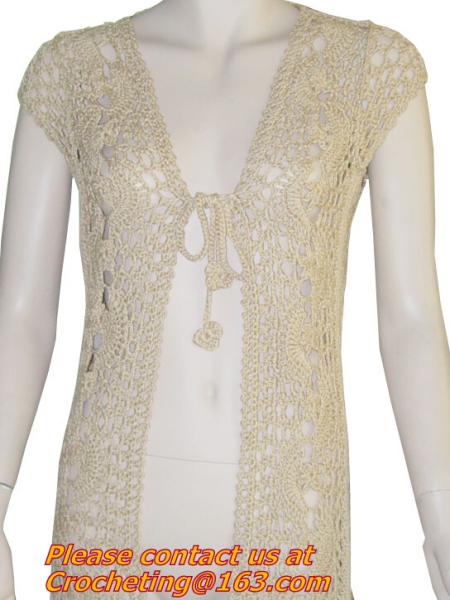 Women Many Colors Crochet Knit Blouse Long-sleeve Tops Women Sweater Cardigan