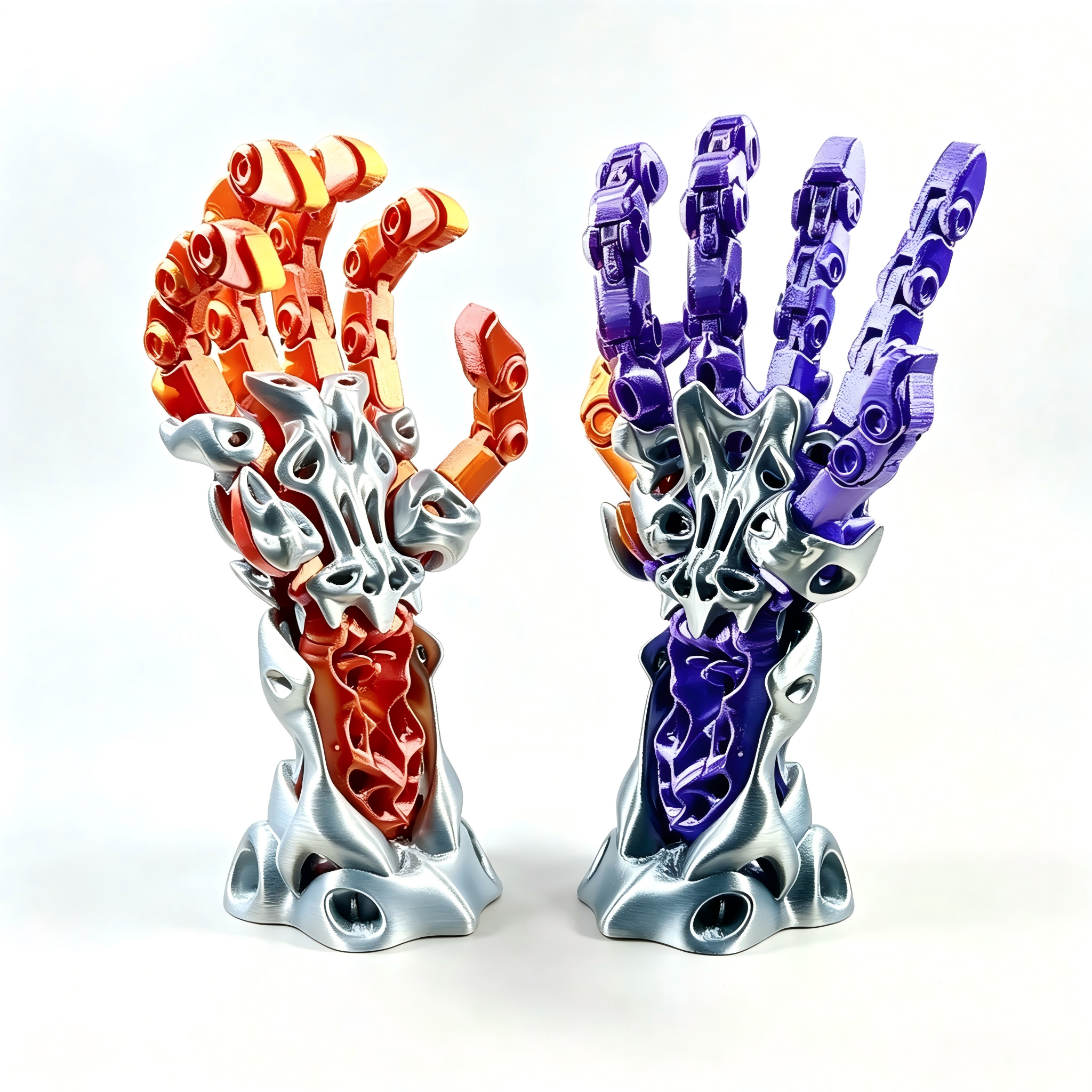 Hollow Skeletal 3d Toy Maker Styling Toys Poseable Mechanical Articulated Finger Joints