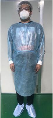 Vestido descartável do isolamento da sala de operação EN13795