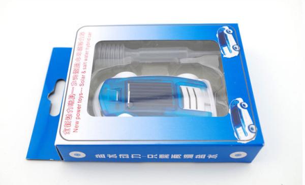 Promotional ABS Material Tiny Solar Car Solar Powered Mini Car