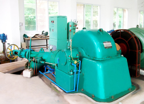 Turgo Turbine Generator with 5 In 1 Integrated Control Panel for Horizontal or Vertical Shaft Installation and F F H CLASS Insulation