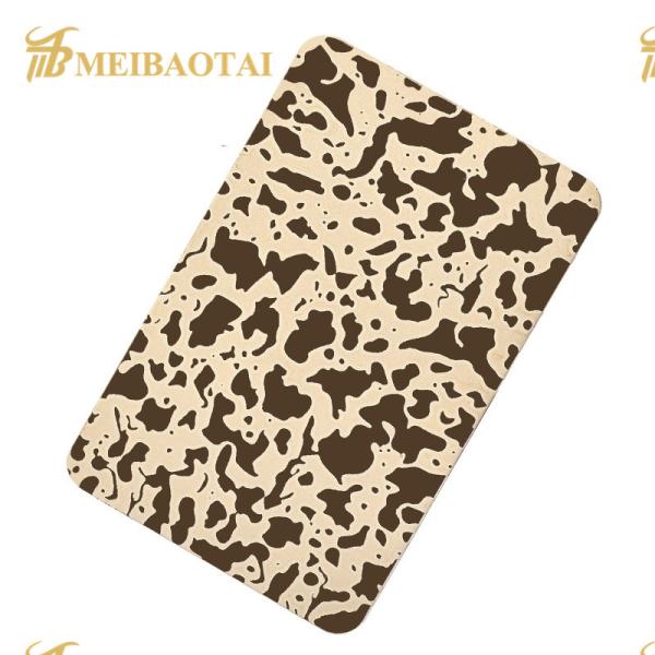 PVD вытравило лист нержавеющей стали, финиш зеркала нержавеющей стали 304 AISI