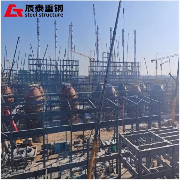 Prefabricated Galvanized Steel Structure Petrochemical Frame Structure Building